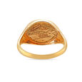 14 KT Yellow Gold Bold Stripes Ring,,hi-res image number null