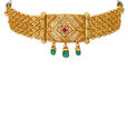Gleaming Gold Necklace Set,,hi-res image number null