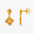 Geometric Spiral Drop Earrings,,hi-res image number null