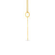 Sleek Manipura Chakra Gold Pendant,,hi-res image number null