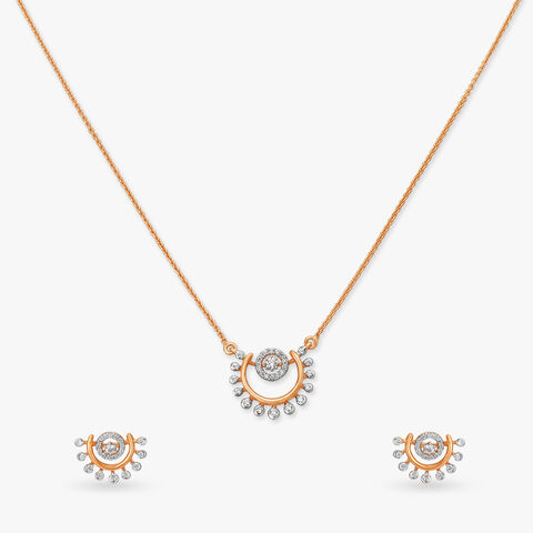 Celestial Diamond Necklace Set