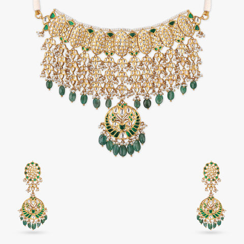 Enchanted Arbor Gold Necklace Set