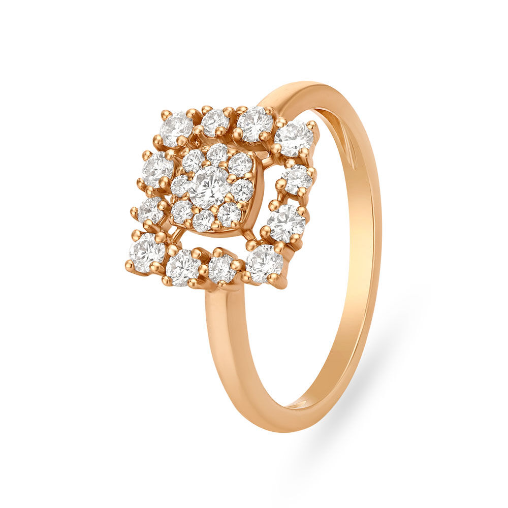 Rose gold ring tanishq discount