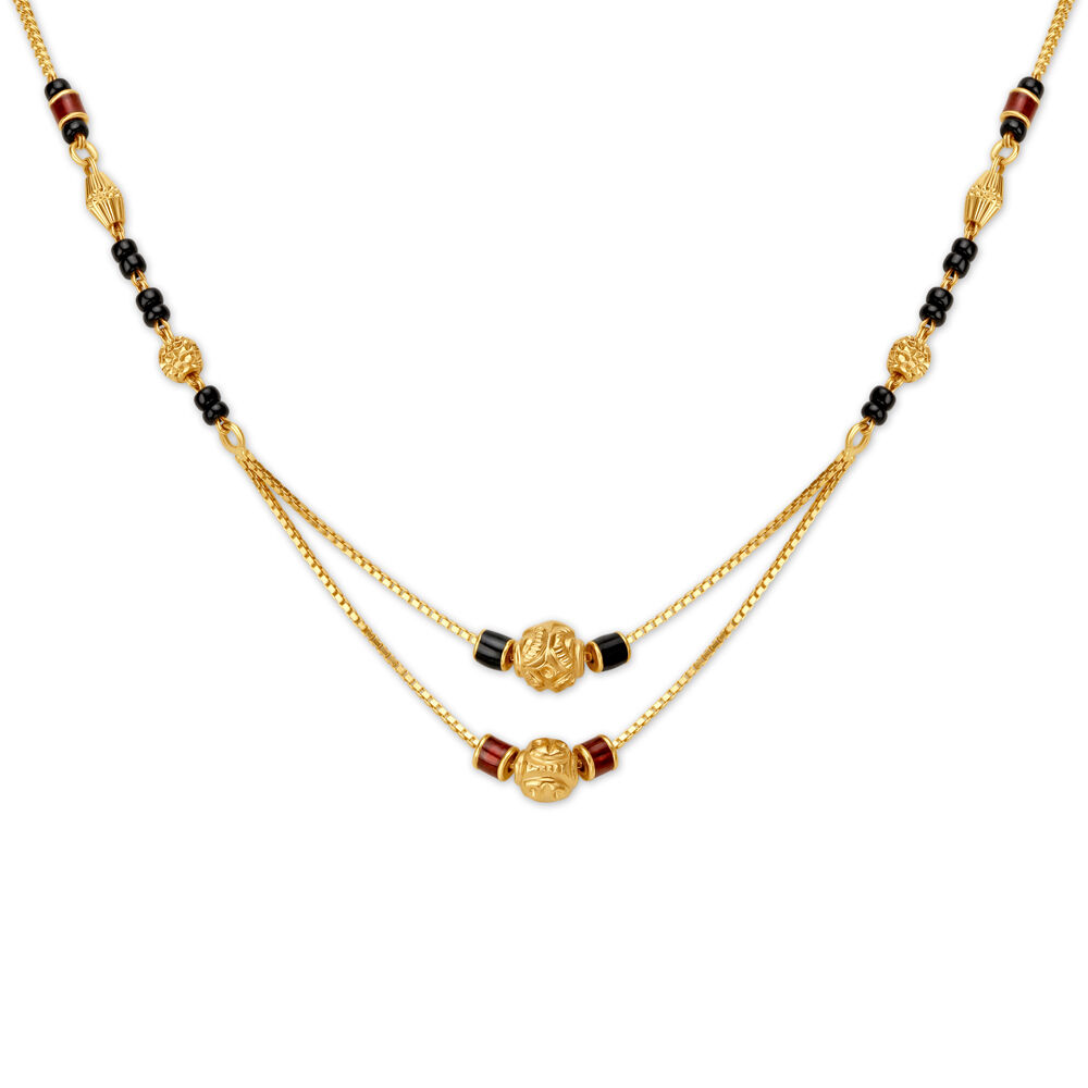Gold mangalsutra outlet at tanishq