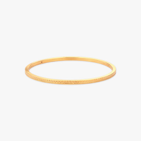 Linear Spark Gold Bangles