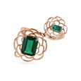 14KT Rose Gold Emerald Isle Finger Ring,,hi-res image number null
