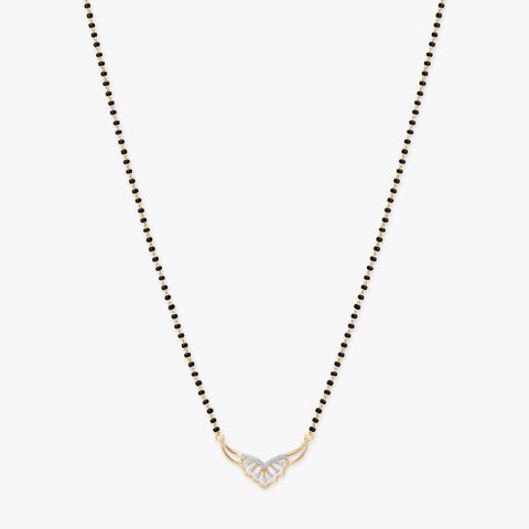 Wings of Vow Diamond Mangalsutra