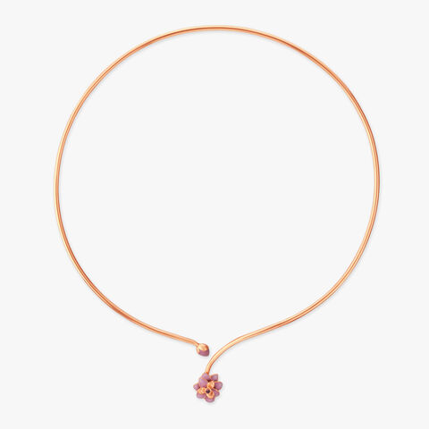 Roselight Lotus Gold Necklace