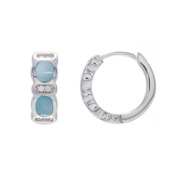 92.5 Sterling Silver Earrings Everyday Turquoise Earrings