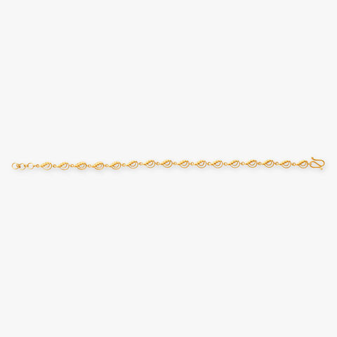 Wavy Gold Bracelet
