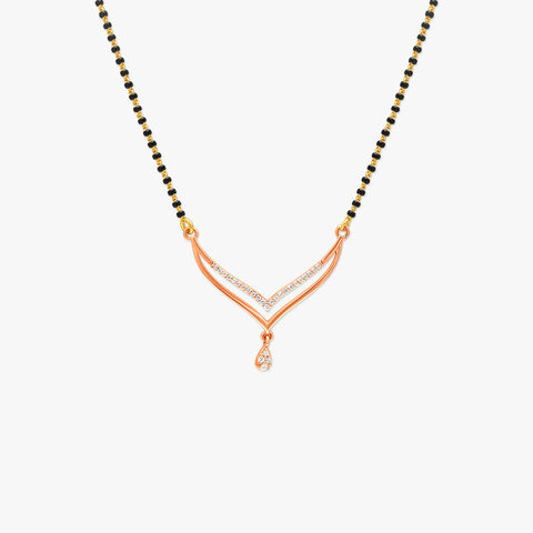 Elegant Teardrop Mangalsutra