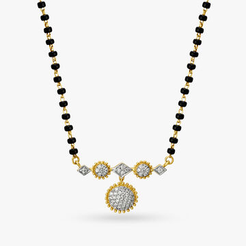 Traditional Diamond Mangalsutra