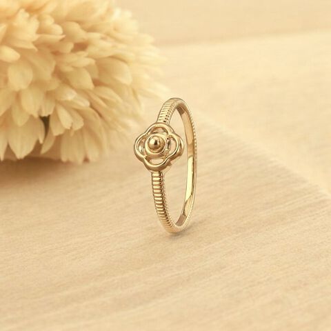 Bloom Dot Gold Ring