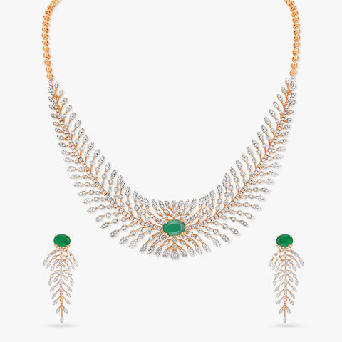 Contemporary Dreams Diamond Necklace Set