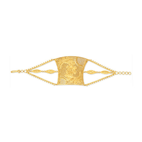 Exquisite Charming Gold Half Mantasha