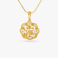 Contemporary Pendant and Earrings Set,,hi-res image number null
