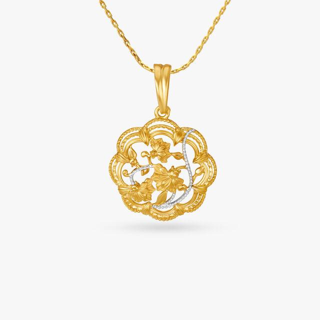 Contemporary Pendant and Earrings Set,,hi-res image number null
