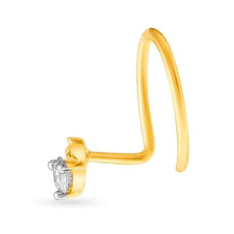 Captivating Diamond Nose Pin