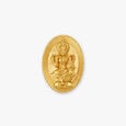 Goddess Lakshmi with Lotus Motif 22 Karat Gold Coin,,hi-res image number null