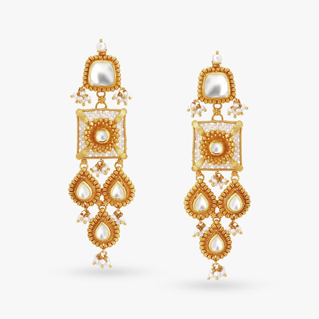 Beguiling glass kundan Necklace Set,,hi-res image number null