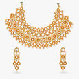 Beguiling glass kundan Necklace Set,,hi-res image number null
