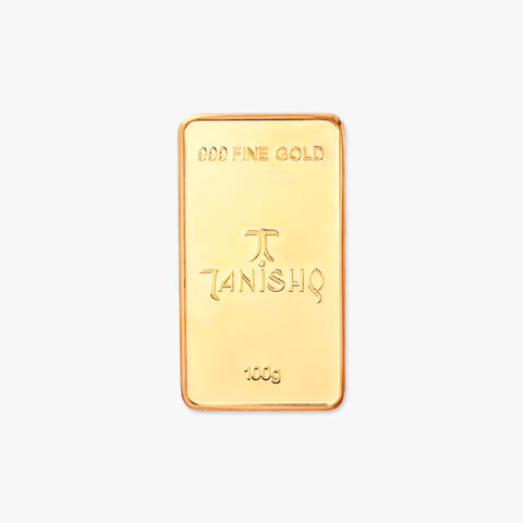 100 gram 24 Karat Gold Biscuit