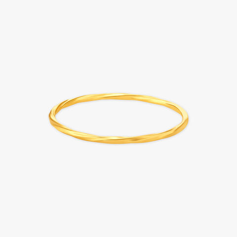 Delicate Twisted Bangles Set for Kids