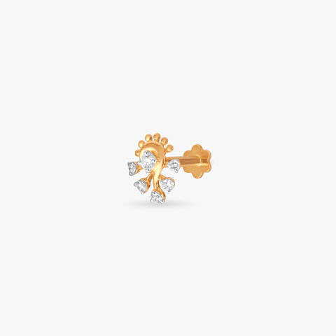 Celestial Blossom Nose Pin