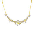 Diandra Diamond Floral Necklace,,hi-res image number null