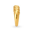 Traditional Twisted Gold Finger Ring,,hi-res image number null
