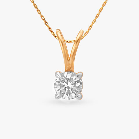 Gleam Grace Solitaire Pendant