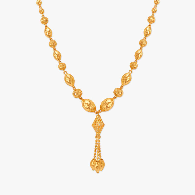 Stately Beads and Tassels Necklace Set,,hi-res image number null