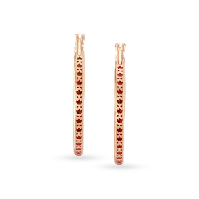 Laser cut gold earrings clearance
