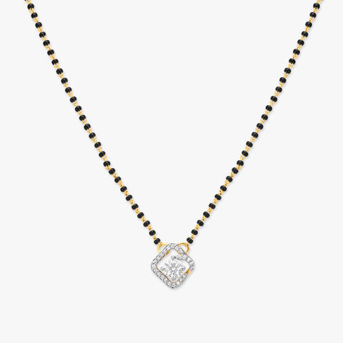 Radiant Connection Solitaire Mangalsutra