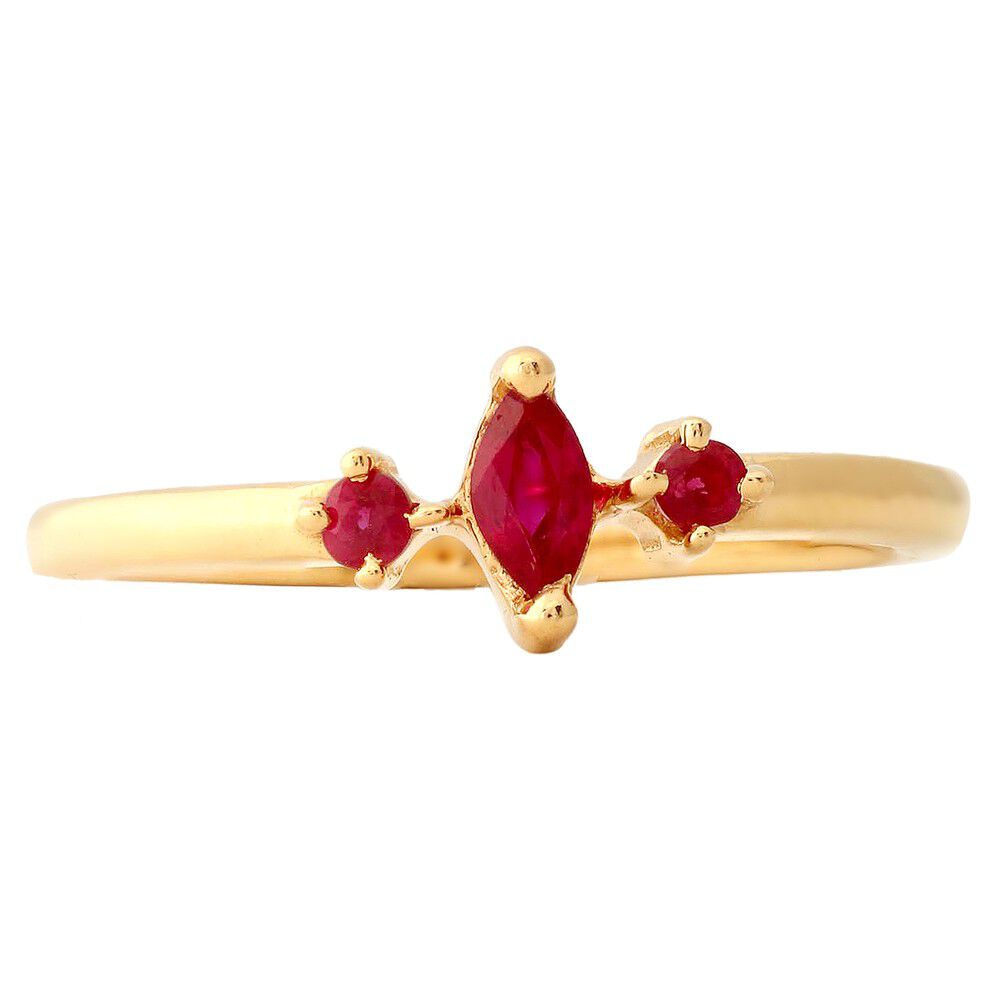 Chic Fusion 14KT Navaratna Finger Ring