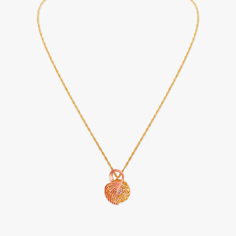Stunning Seashell Pendant with Chain
