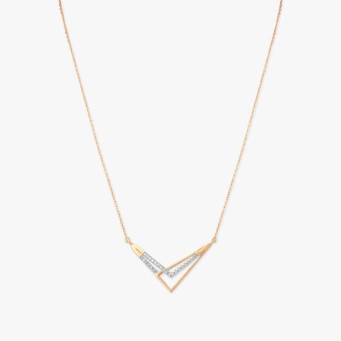 Zenith Spark Diamond Necklace Set