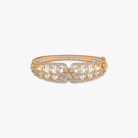 Timeless Contour Diamond Bangle
