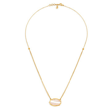 14KT Yellow-Rose Necklace