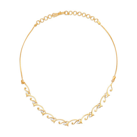 Striking Gold Necklace Set