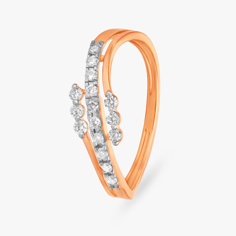 Bold Glint Diamond Ring