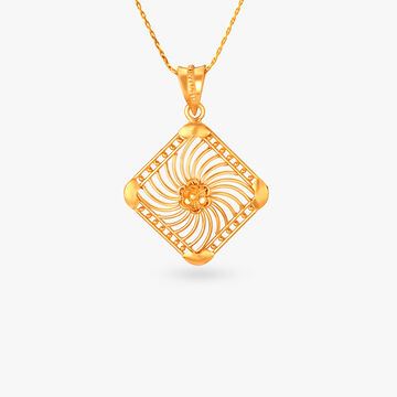 Charming Spiral Pendant