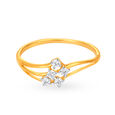 Artistic Five Stone Diamond Finger Ring,,hi-res image number null