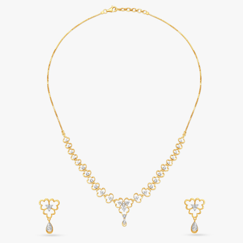 Tanishq online new arrivals diamond necklace