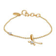 Mamma Mia 14 KT Yellow Gold Soft Aesthetics Bracelet for Kids,,hi-res image number null