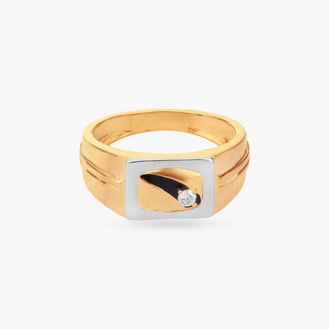 Urban Frame Diamond Finger Ring for Men