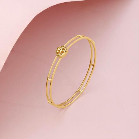 Om Aura Gold Bangle
