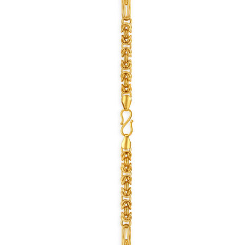Ornate Gold Chain for Men