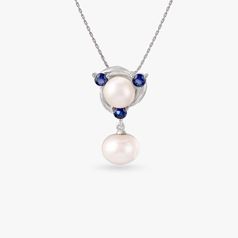 Celestial Swing Silver Pendant
