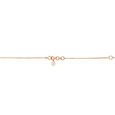 14KT Rose Gold Infinity Pendant With Chain,,hi-res image number null